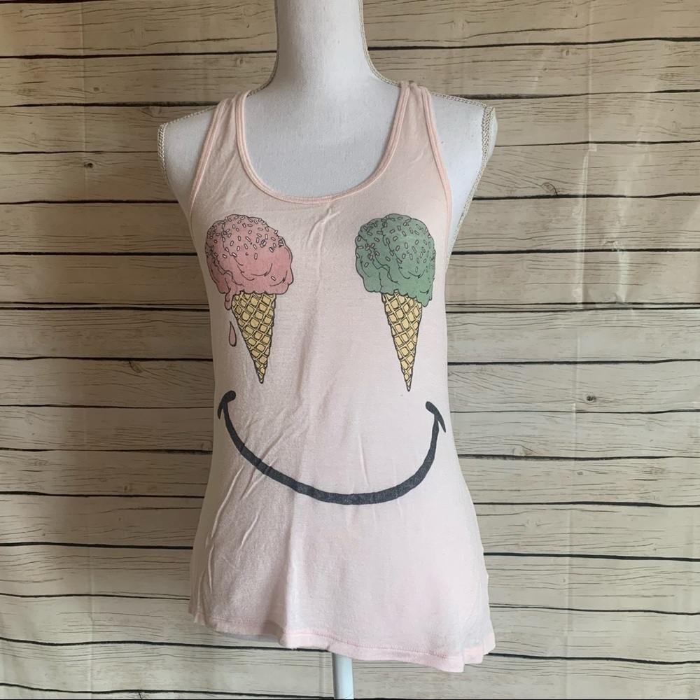 Modern Lux Ice Cream Cone Tank Top